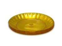 Glass bowl yellow 160 ml